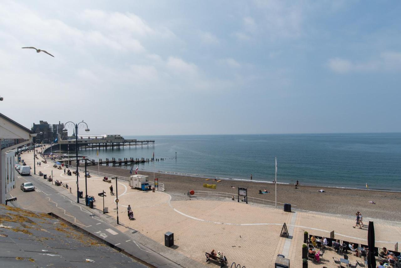 Starling View Boutique Stunning Seafront View Apartment Aberystwyth Luaran gambar